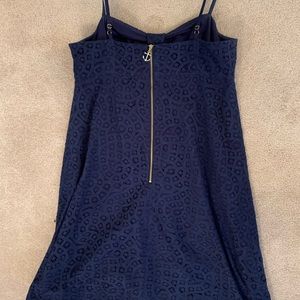Navy Lilly Pulitzer Lace Dress